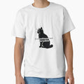 If cats could text you back, they would not by giosav - Adult & Kids T-Shirts, Sweatshirts & Hoodies apparel design preview 1