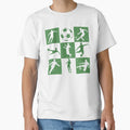 Mens Soccer Football Green T-Shirt - Trendy Graphic Men Women - T-Shirt, Sweatshirt, Hoodie