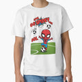 Soccer Ball Spidey T-Shirt - Minimalist Print Unisex - T-Shirt, Sweatshirt, Hoodie