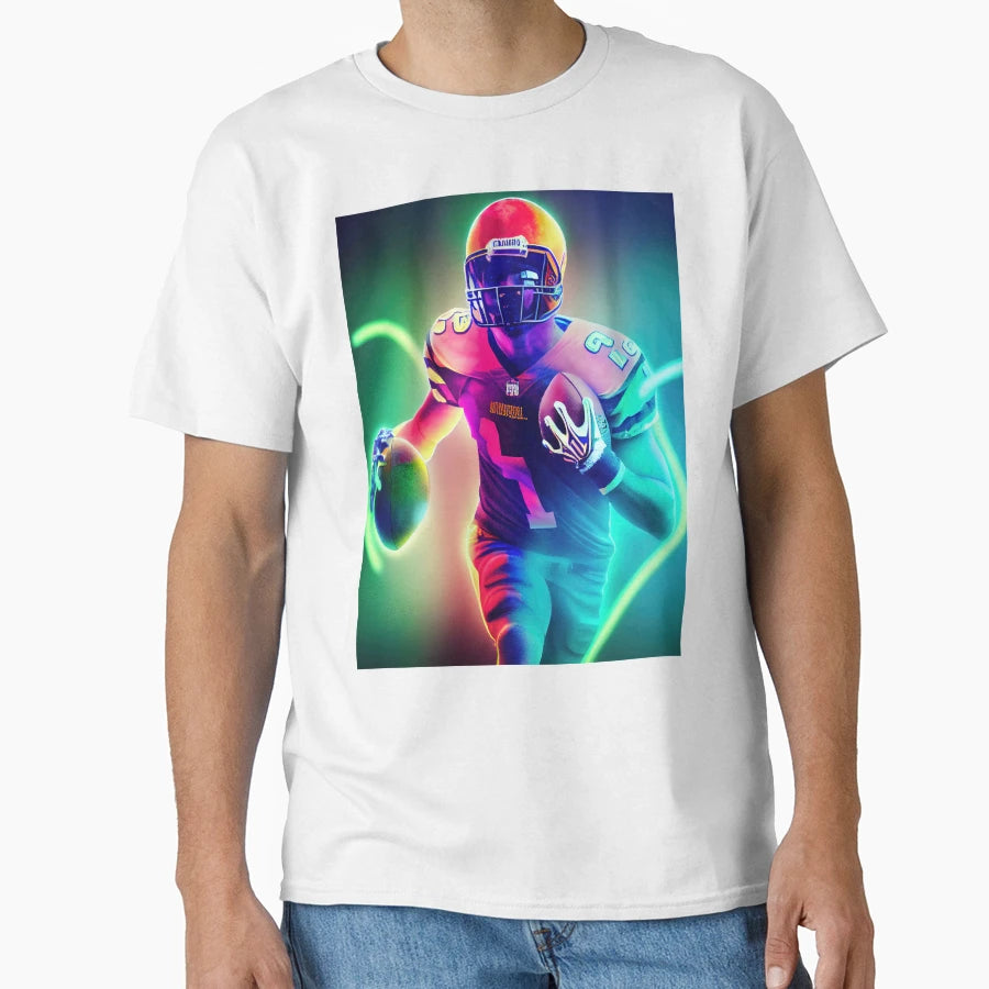 Football Player Hall T-Shirt - Minimalist Print Men Women - T-Shirt, Sweatshirt, Hoodie