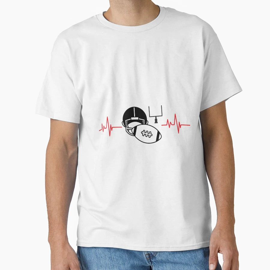 Ultimate Football Fan Pulse 2 T-Shirt - Casual Everyday Wear Unisex - T-Shirt, Sweatshirt, Hoodie