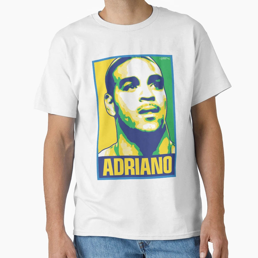 Adriano Brazil T-Shirt - Custom Art Print Men Women - T-Shirt, Sweatshirt, Hoodie