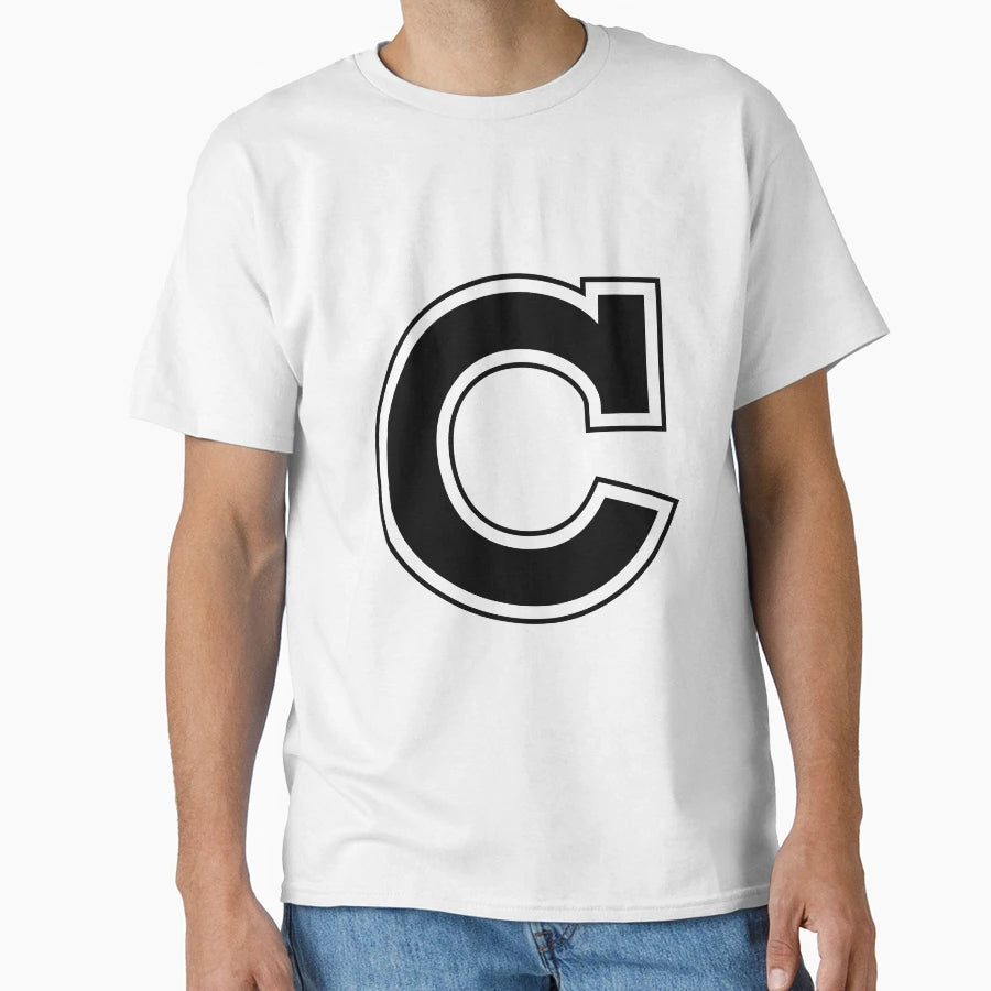 Letter C T-Shirt - Unique Graphic for Adults - T-Shirt, Sweatshirt, Hoodie