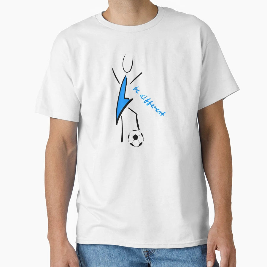 Soccer Soccer Be Different T-Shirt - Aesthetic Graphic Unisex - T-Shirt, Sweatshirt, Hoodie
