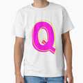 Q Your Name Your Letter T-Shirt - Graphic Print for Adults - T-Shirt, Sweatshirt, Hoodie