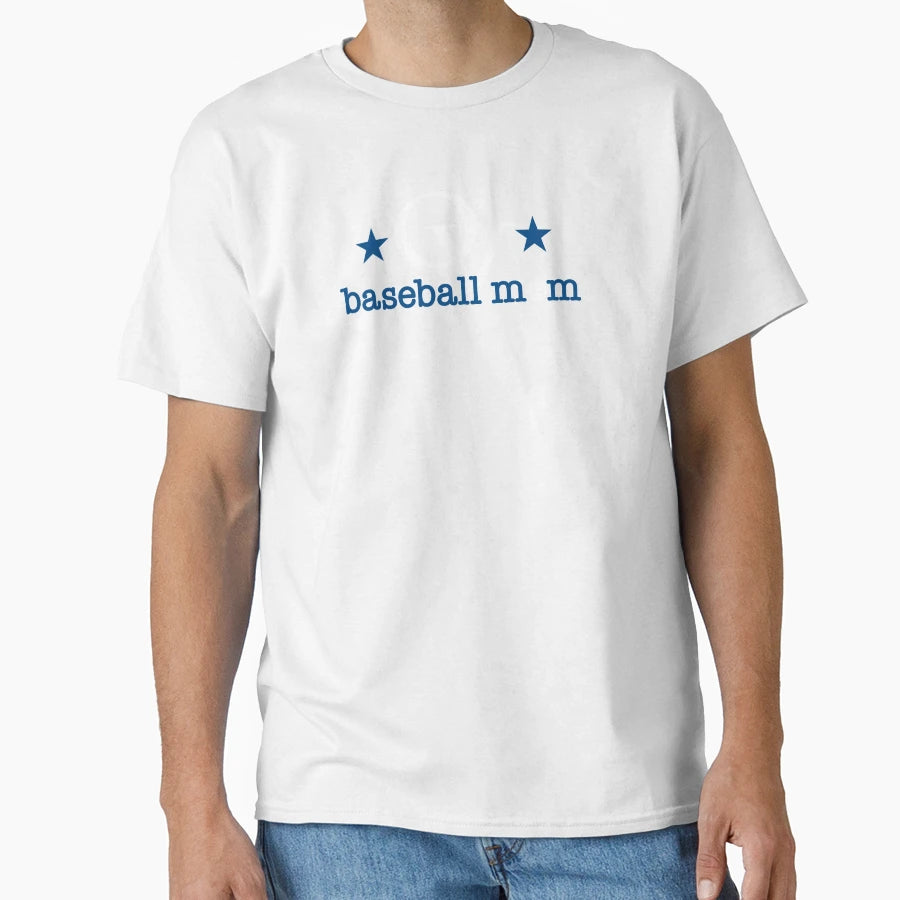 Ovll Baseball Mom All Stars Red T-Shirt - Aesthetic Graphic Unisex - T-Shirt, Sweatshirt, Hoodie