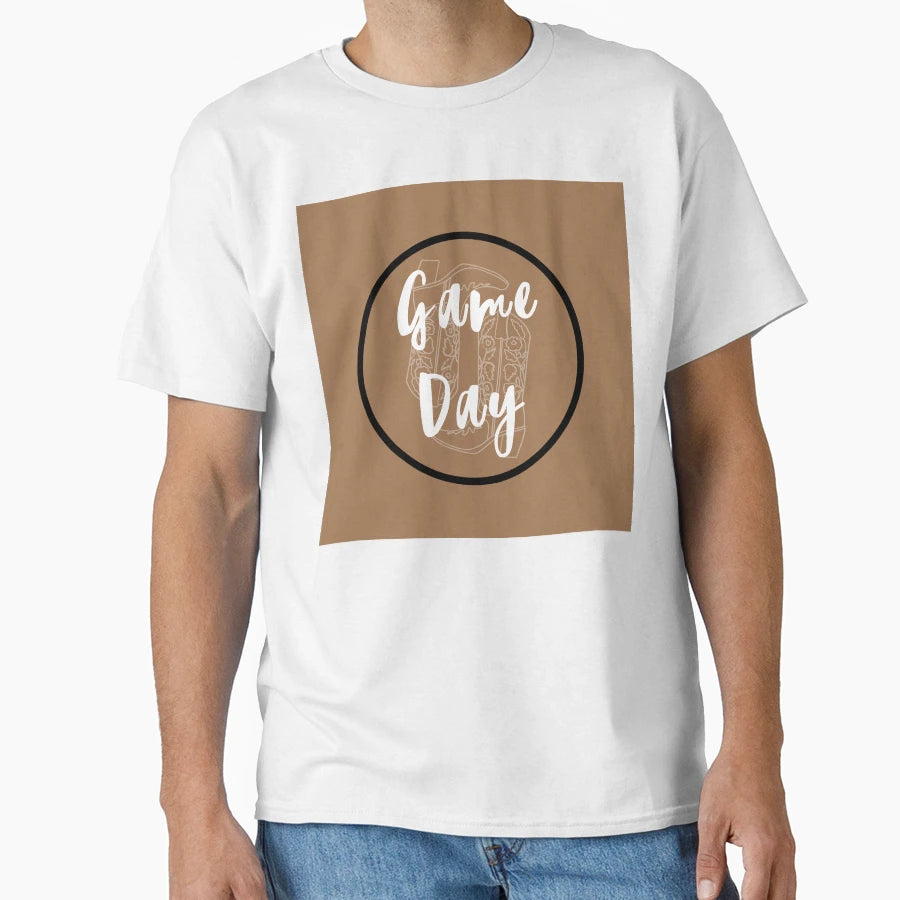 Gameday College Gameday Button T-Shirt - Casual Everyday Wear for Adults - T-Shirt, Sweatshirt, Hoodie