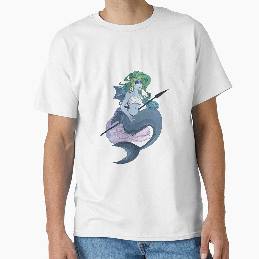 Midnight mermaid by dinosaphira99 - Adult & Kids T-Shirts, Sweatshirts & Hoodies apparel design preview 1