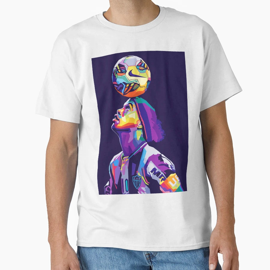 Ronaldinho Wpap Pop Art T-Shirt - Graphic Print Men Women - T-Shirt, Sweatshirt, Hoodie