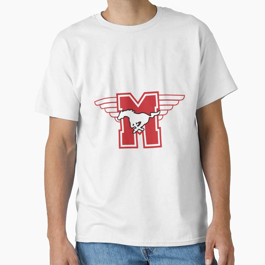 Hamilton Mustangs T-Shirt - Minimalist Print for Adults - T-Shirt, Sweatshirt, Hoodie