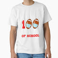 Football Masks Funny 100 Days T-Shirt - Aesthetic Graphic Men Women - T-Shirt, Sweatshirt, Hoodie