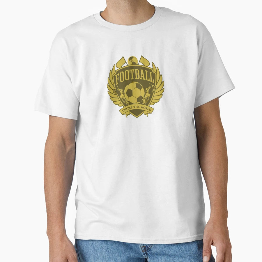 Copy Football Unites World T-Shirt - Custom Art Print Unisex - T-Shirt, Sweatshirt, Hoodie