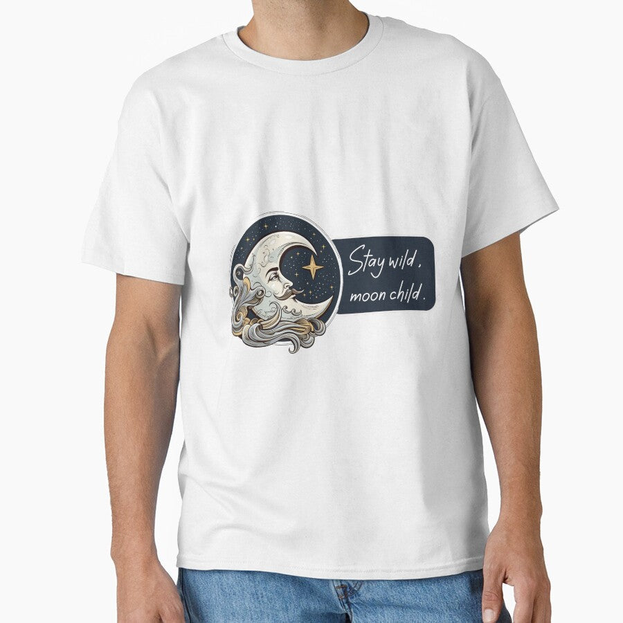 Stay wild, moon child by giosav - Adult & Kids T-Shirts, Sweatshirts & Hoodies apparel design preview 1