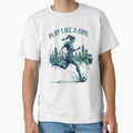 Play Like Nyc Soccer Watercolor Art T-Shirt - Fun Novelty Design Unisex - T-Shirt, Sweatshirt, Hoodie