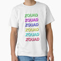 Zquad T-Shirt - Minimalist Print Unisex - T-Shirt, Sweatshirt, Hoodie