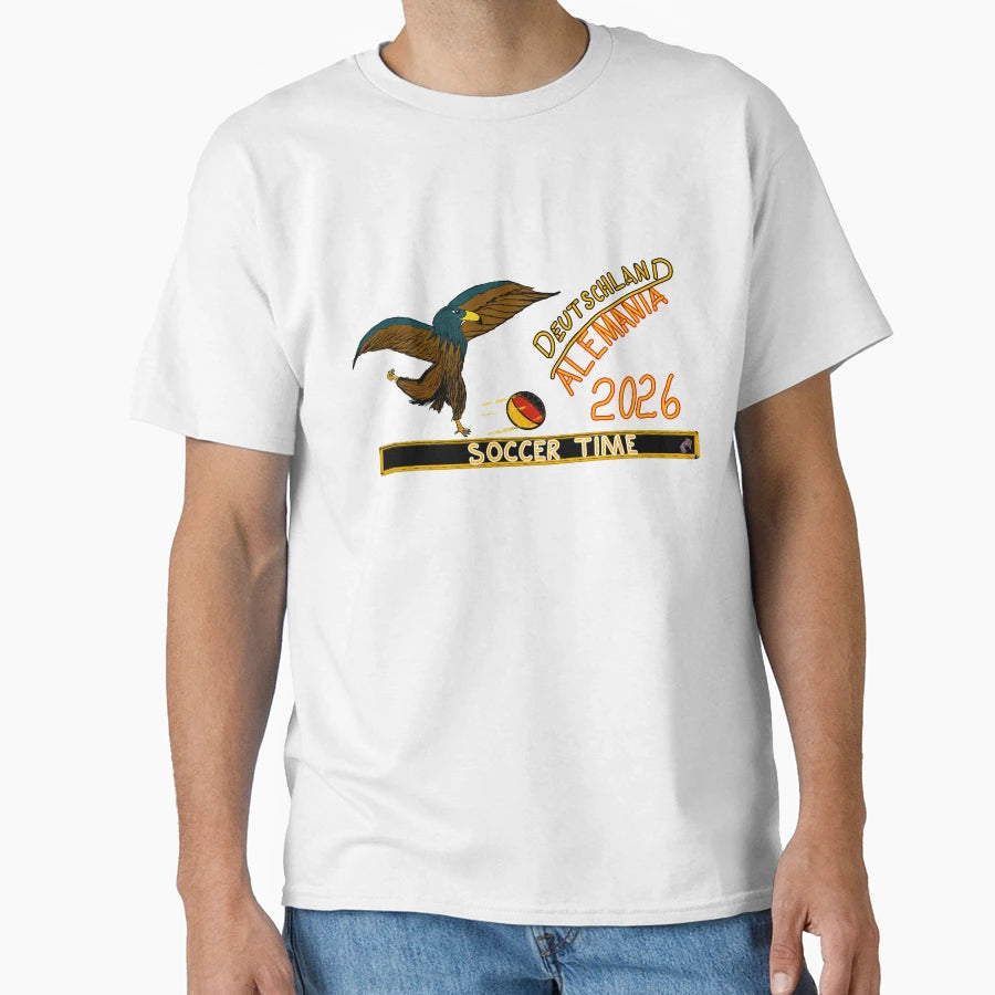 Deutschland Soccer T-Shirt - Novelty Apparel Unisex - T-Shirt, Sweatshirt, Hoodie