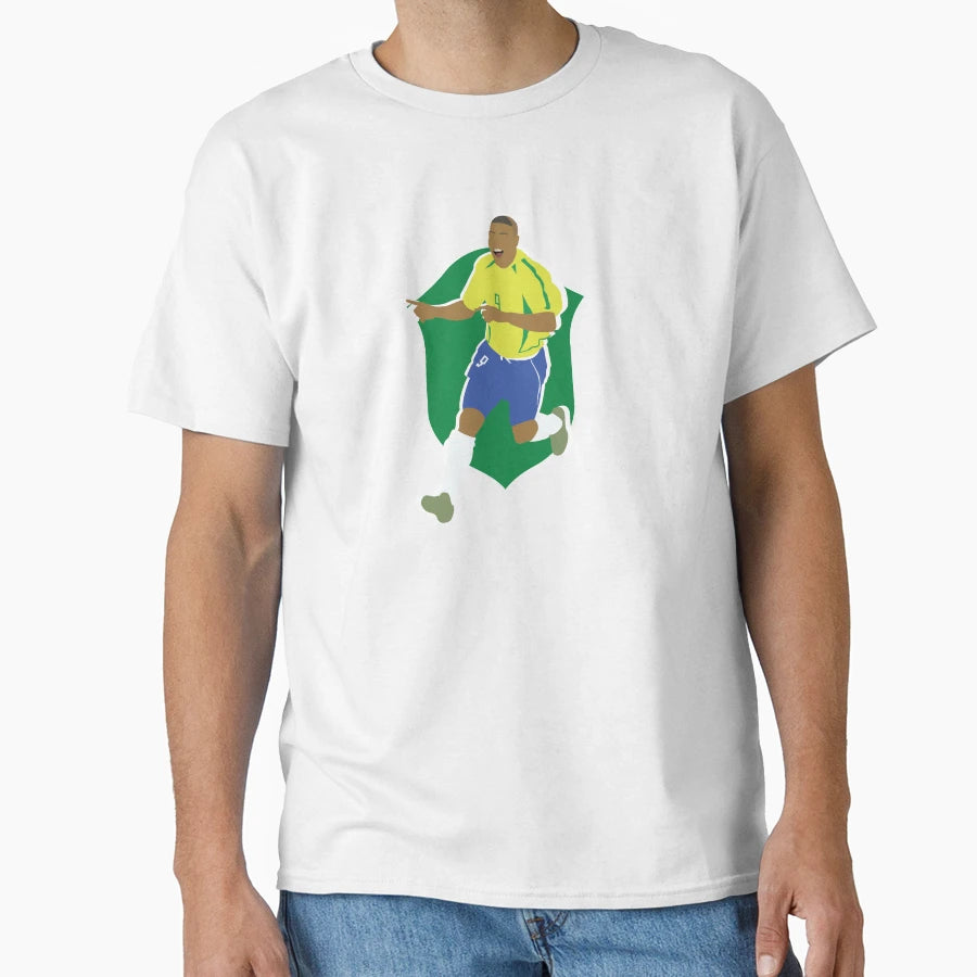 Ronaldo Il Fenomeno Brazil Legend T-Shirt - Streetwear Style for Adults - T-Shirt, Sweatshirt, Hoodie