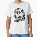 Escape Through Football T-Shirt - Graphic Print Unisex - T-Shirt, Sweatshirt, Hoodie