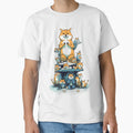 Yoga Menagerie: Embracing Peace with Wildlife by - Adult & Kids T-Shirts, Sweatshirts & Hoodies apparel design preview 1