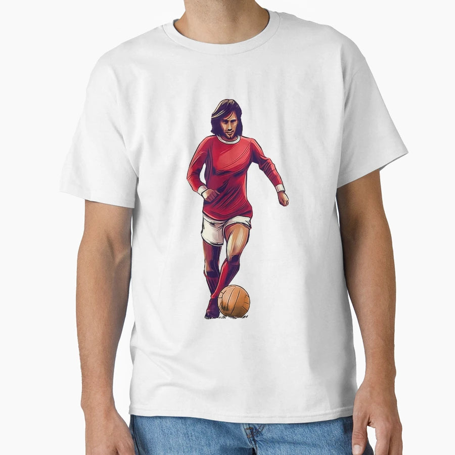 Georgie Best Superstar T-Shirt - Trendy Graphic for Adults - T-Shirt, Sweatshirt, Hoodie