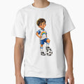 Gay Football Pride Rainbow Soccer Cartoon T-Shirt - Trendy Graphic Unisex - T-Shirt, Sweatshirt, Hoodie
