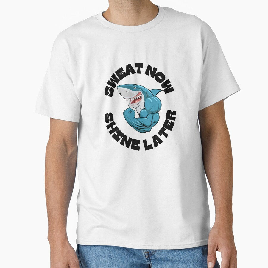 Exercise Motivation Sweat and Shine by bububabuinc - Adult & Kids T-Shirts, Sweatshirts & Hoodies apparel design preview 1