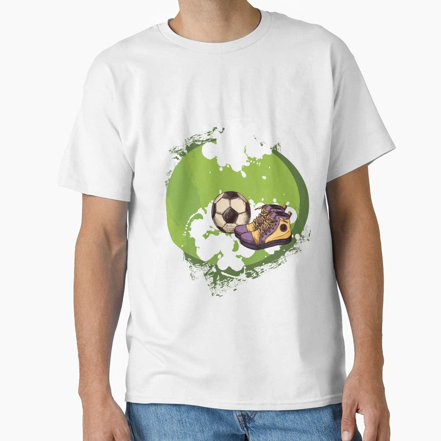 Soccer T-Shirt - Graphic Print Men Women - T-Shirt, Sweatshirt, Hoodie