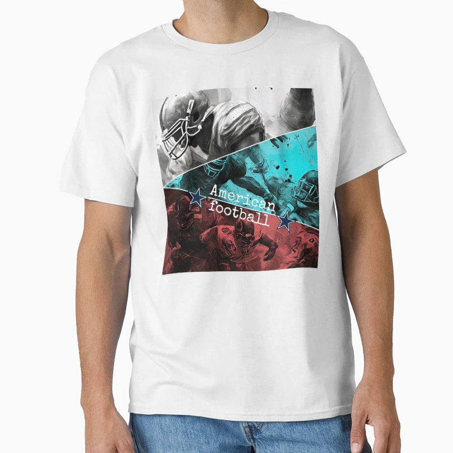 American Football T-Shirt - Trendy Graphic Men Women - T-Shirt, Sweatshirt, Hoodie