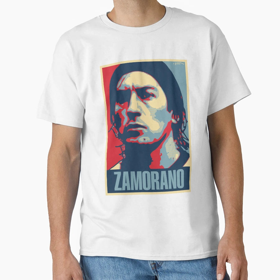 Zamorano T-Shirt - Aesthetic Graphic Unisex - T-Shirt, Sweatshirt, Hoodie
