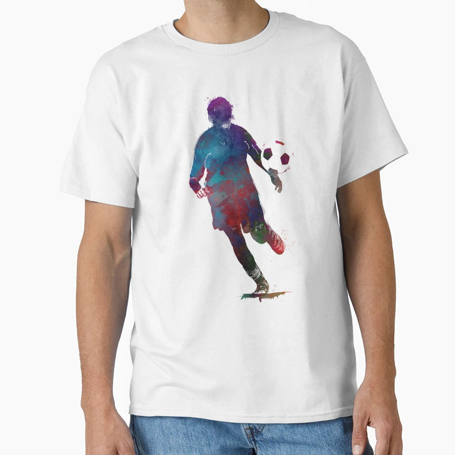Football Player Sport Art Football T-Shirt - Trendy Graphic Men Women - T-Shirt, Sweatshirt, Hoodie