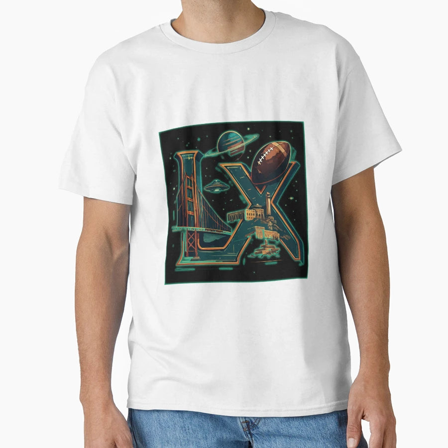 Football San Francisco 2026 T-Shirt - Novelty Apparel for Adults - T-Shirt, Sweatshirt, Hoodie