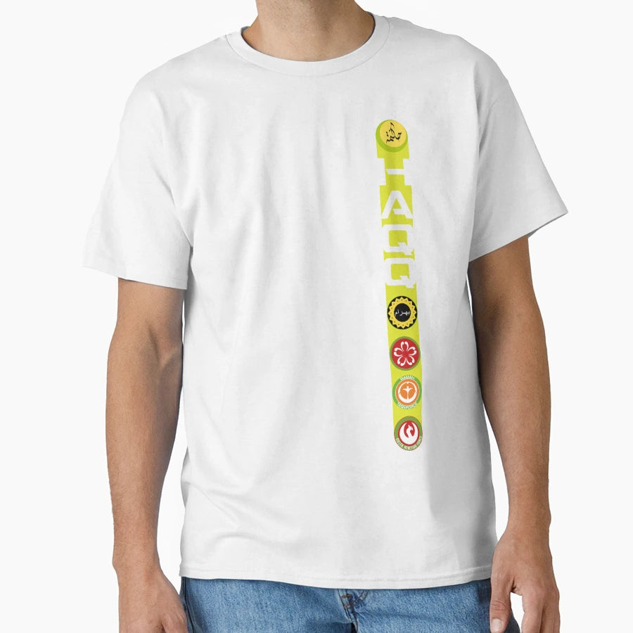 Haqq Strip T-Shirt - Streetwear Style for Adults - T-Shirt, Sweatshirt, Hoodie