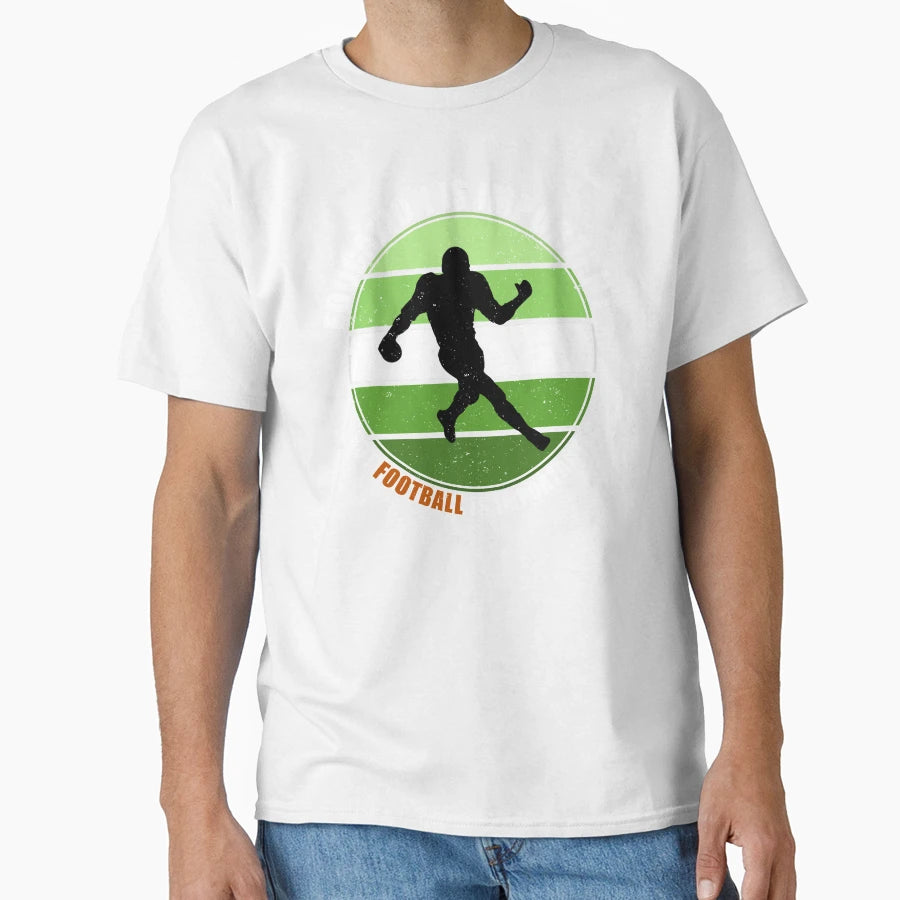 Education Is Important But Football T-Shirt - Minimalist Print Men Women - T-Shirt, Sweatshirt, Hoodie