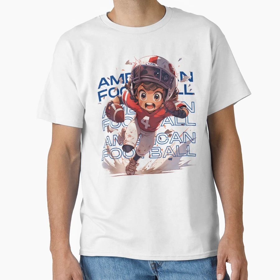American Football American Football Player T-Shirt - Trendy Graphic Unisex - T-Shirt, Sweatshirt, Hoodie