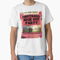 Football Game Kick Party T-Shirt - Aesthetic Graphic for Adults - T-Shirt, Sweatshirt, Hoodie