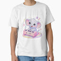 Kawaii Elephant Playing Piano Cute Anime Style. by - Adult & Kids T-Shirts, Sweatshirts & Hoodies apparel design preview 1