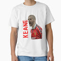 Roy Keane Manchester United Legend T-Shirt - Casual Everyday Wear Men Women - T-Shirt, Sweatshirt, Hoodie