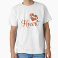 My Heart Is That Field Football Funny T-Shirt - Graphic Print Men Women - T-Shirt, Sweatshirt, Hoodie