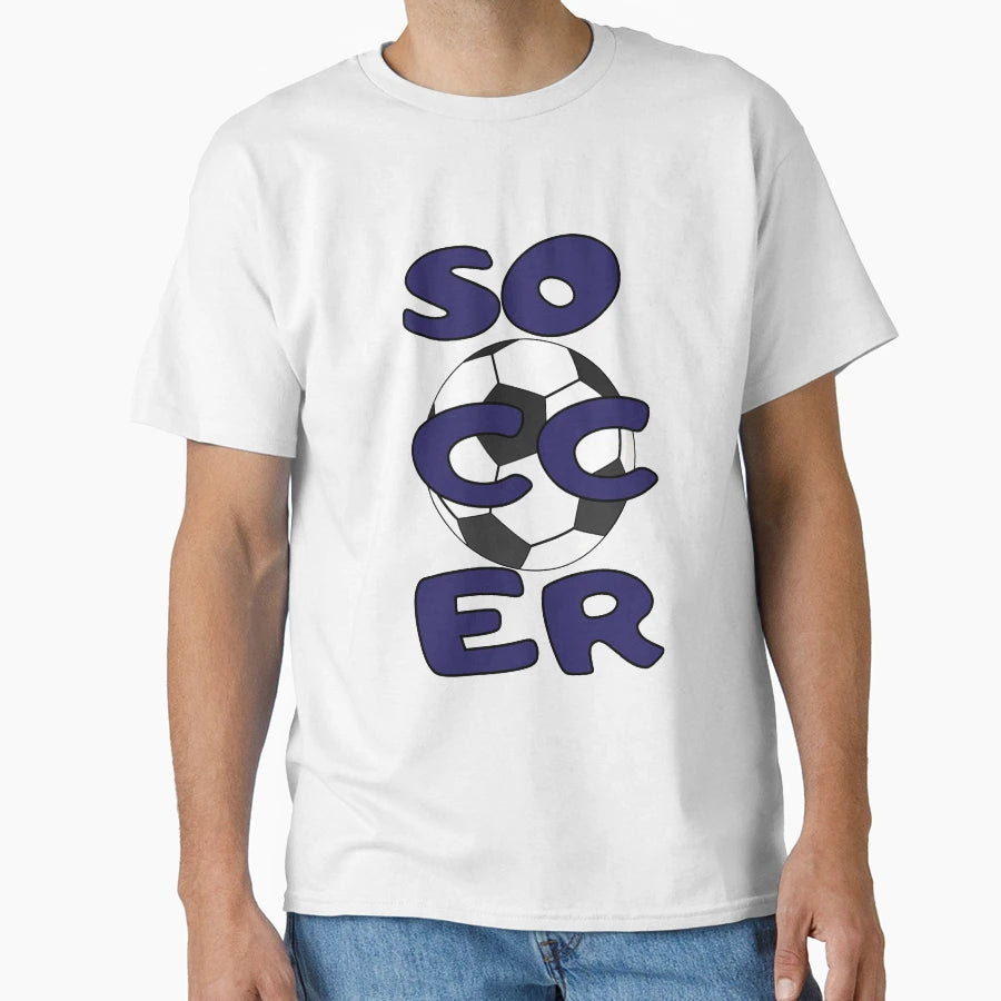 Soccer Ball T-Shirt - Aesthetic Graphic Unisex - T-Shirt, Sweatshirt, Hoodie