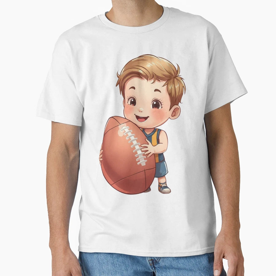 Fun And Energetic Australian Footy T-Shirt - Minimalist Print for Adults - T-Shirt, Sweatshirt, Hoodie