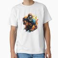 American Football Color Painting T-Shirt - Fun Novelty Design for Adults - T-Shirt, Sweatshirt, Hoodie