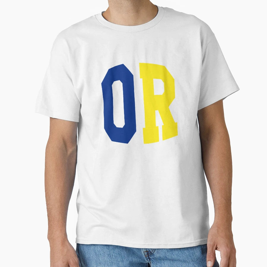 Oregon State Abbreviation T-Shirt - Fun Novelty Design for Adults - T-Shirt, Sweatshirt, Hoodie