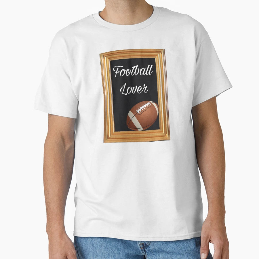 Football Lover T-Shirt - Custom Art Print Unisex - T-Shirt, Sweatshirt, Hoodie