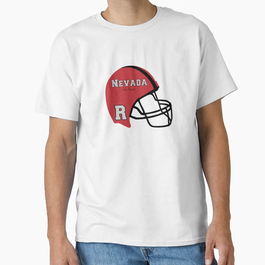 Las Vegas Nevada Nv Football Helmet T-Shirt - Streetwear Style Men Women - T-Shirt, Sweatshirt, Hoodie