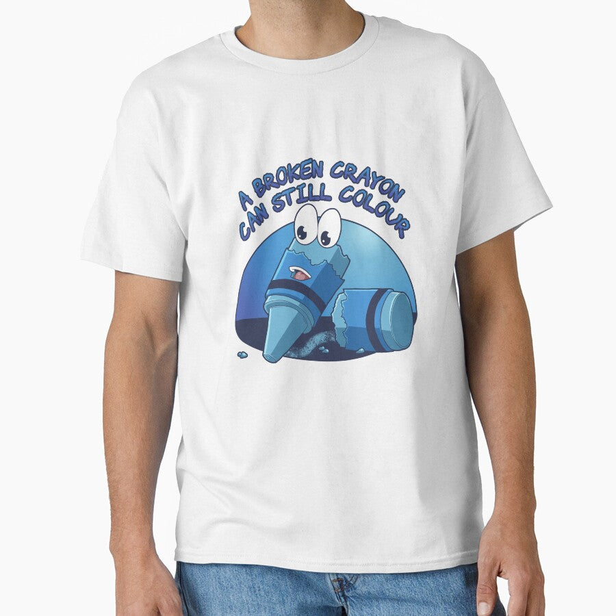 Basic broken Crayon by ianablakeman - Adult & Kids T-Shirts, Sweatshirts & Hoodies apparel design preview 1