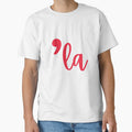 Bold 'la' Script Design by pixelprintgems - Adult & Kids T-Shirts, Sweatshirts & Hoodies apparel design preview 1