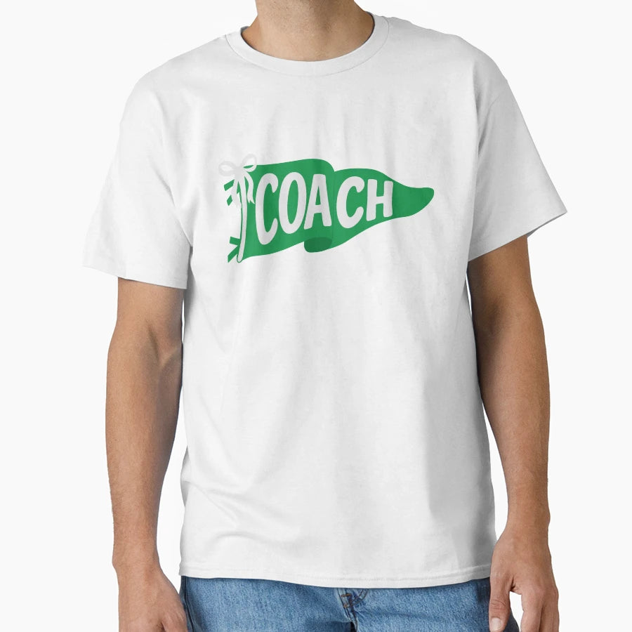 Coach Pennant Flag Green T-Shirt - Casual Everyday Wear Unisex - T-Shirt, Sweatshirt, Hoodie