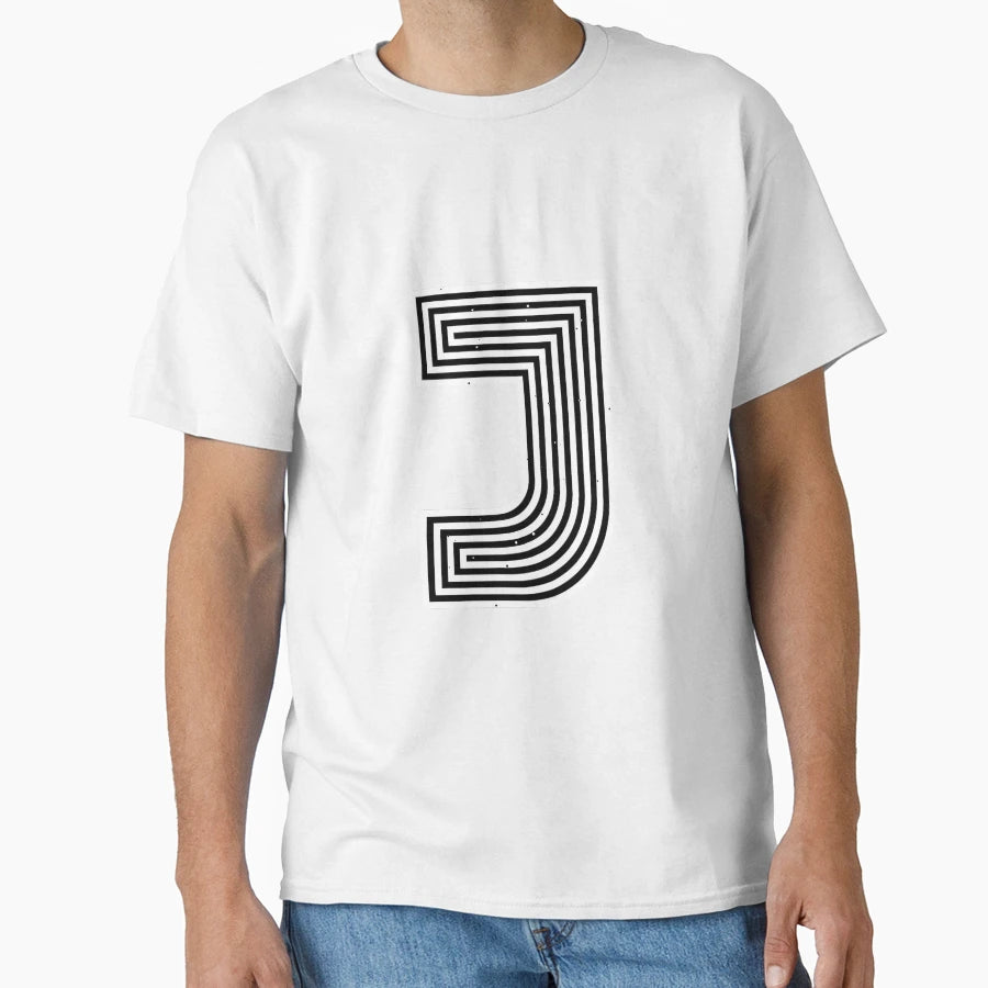 Illusive Letter J T-Shirt - Casual Everyday Wear for Adults - T-Shirt, Sweatshirt, Hoodie