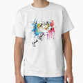 American Football Player Paint T-Shirt - Novelty Apparel Men Women - T-Shirt, Sweatshirt, Hoodie