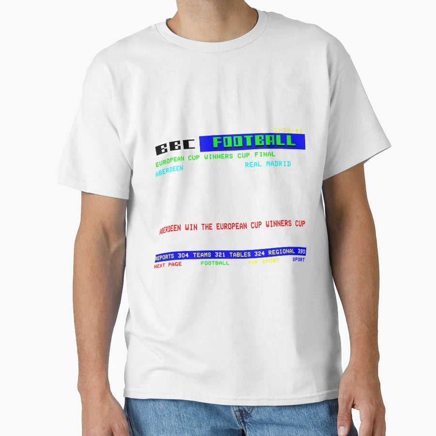 Aberdeen Cup Winners Cup Final 1983 T-Shirt - Aesthetic Graphic for Adults - T-Shirt, Sweatshirt, Hoodie